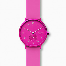 Correa de reloj Skagen SKW6543 Silicona Rosa 20mm